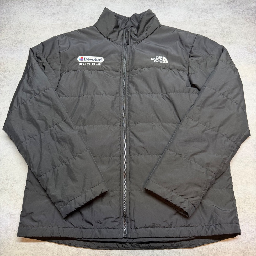 The North Face Puffer Jacket Mens Large Black Outdoors Hiking Health Company